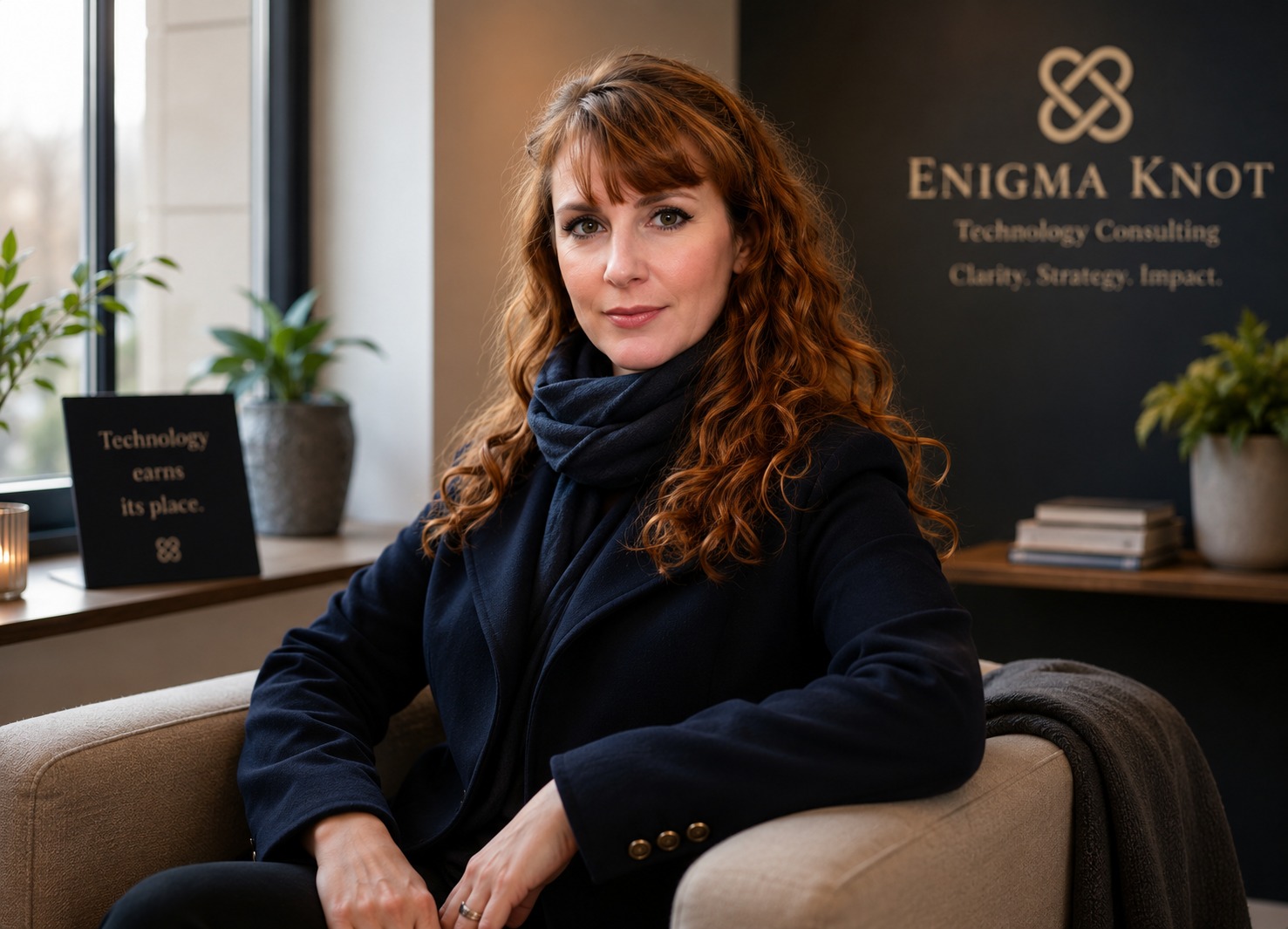 Christie, founder of Enigma Knot